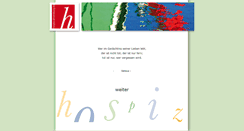 Desktop Screenshot of hospiz-ahrensburg.de